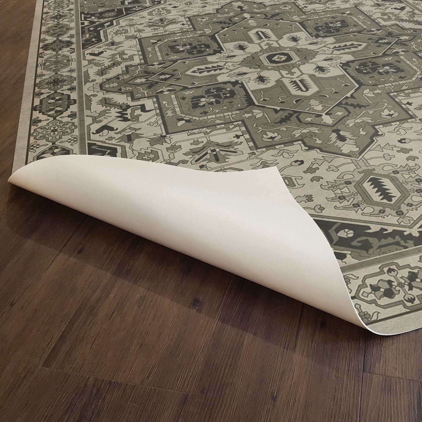 Vintage Vinyl Rug - Camelot - Excalibur