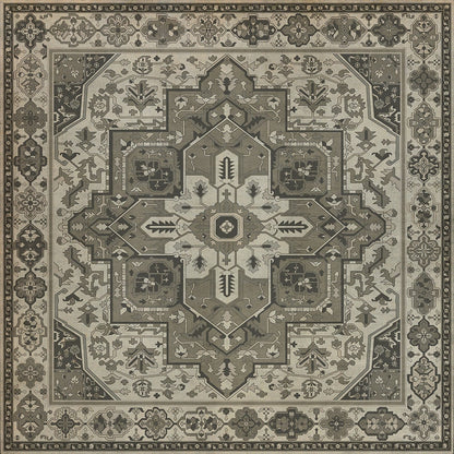 Vintage Vinyl Rug - Camelot - Excalibur