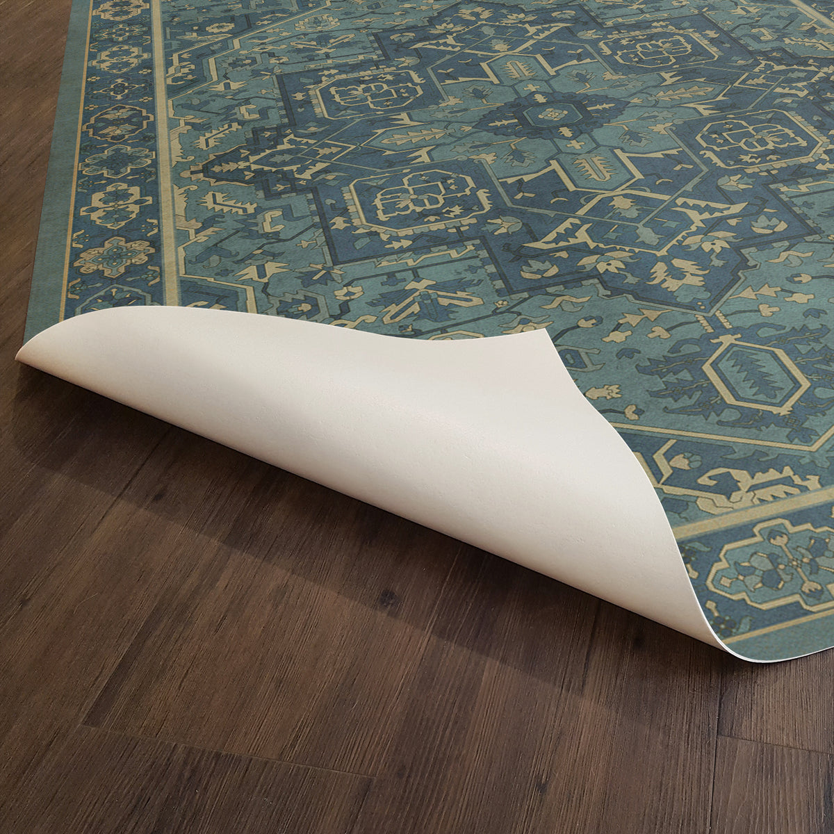 Vintage Vinyl Rug - Camelot - Gwydion