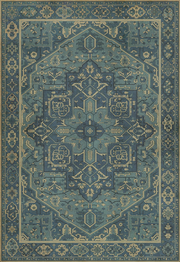 Vintage Vinyl Rug - Camelot - Gwydion