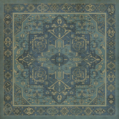 Vintage Vinyl Rug - Camelot - Gwydion