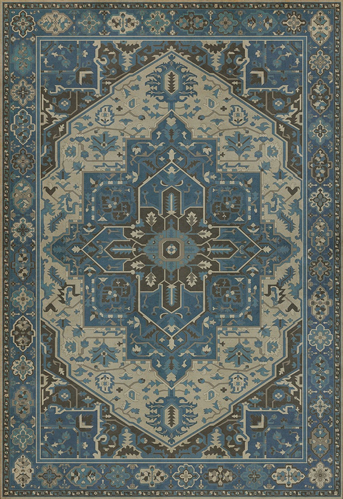 Vintage Vinyl Rug - Camelot - Lancelot