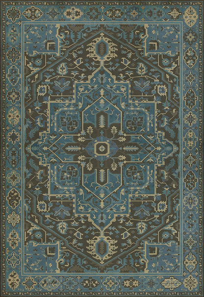 Vintage Vinyl Rug - Camelot - Merlin