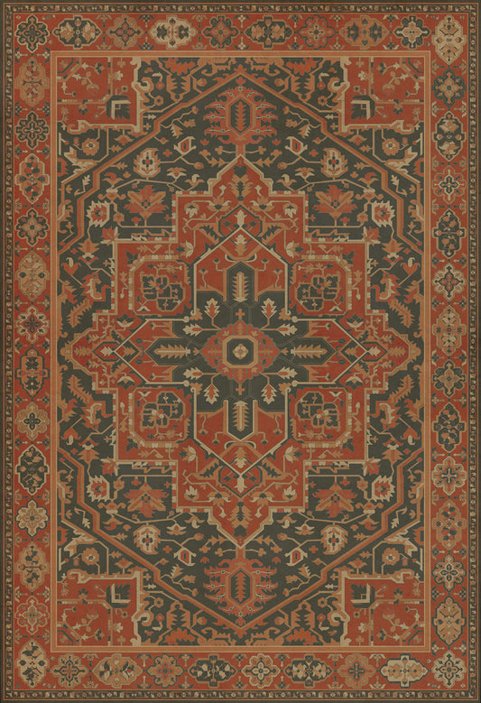 Vintage Vinyl Rug - Camelot - Mordred
