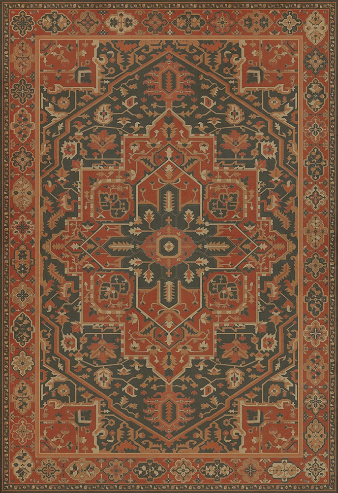 Vintage Vinyl Rug - Camelot - Mordred
