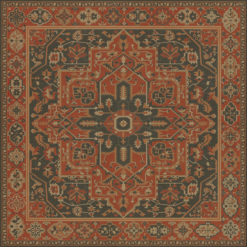 Vintage Vinyl Rug - Camelot - Mordred