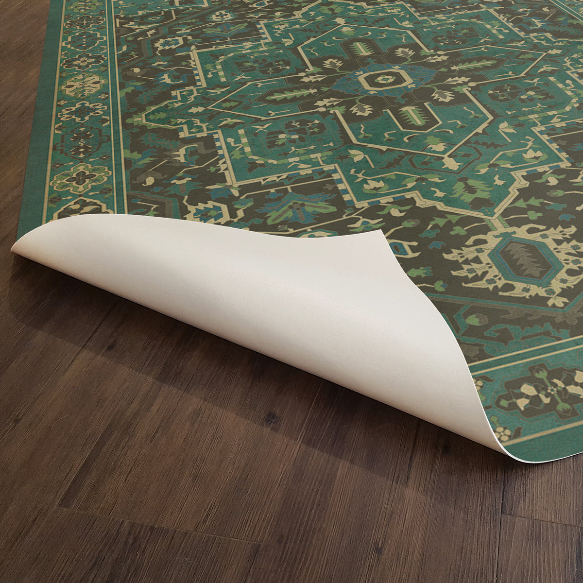 Vintage Vinyl Rug - Camelot - The Holy Grail