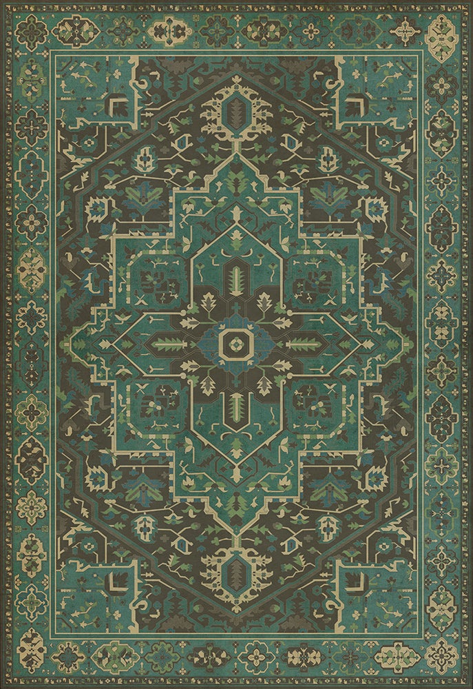 Vintage Vinyl Rug - Camelot - The Holy Grail