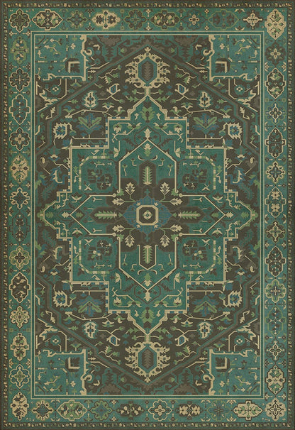 Vintage Vinyl Rug - Camelot - The Holy Grail