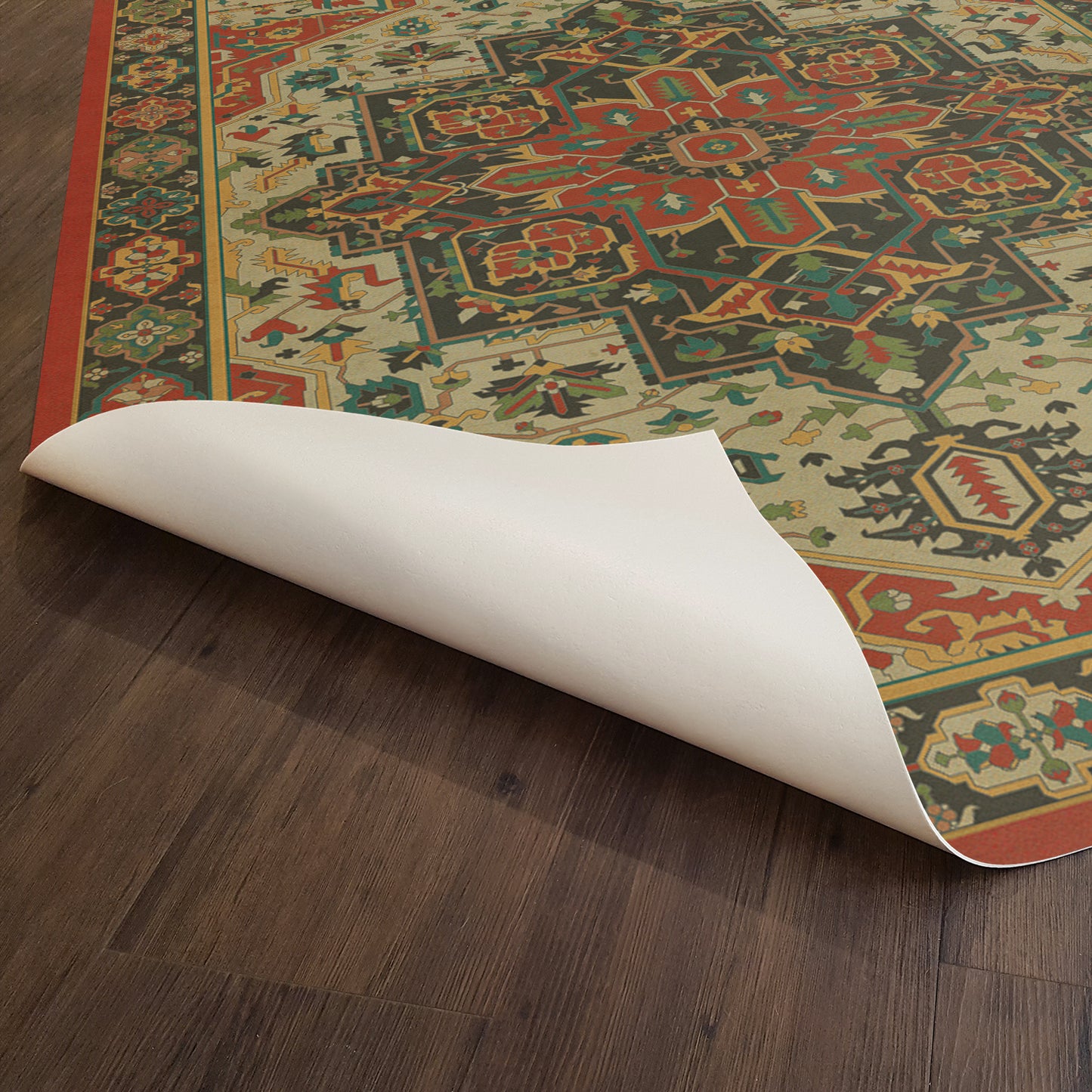Vintage Vinyl Rug - Camelot - Uther Pendragon