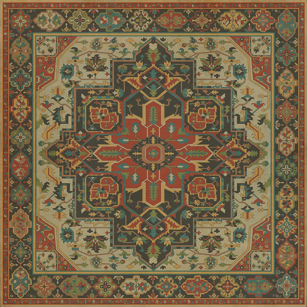 Vintage Vinyl Rug - Camelot - Uther Pendragon