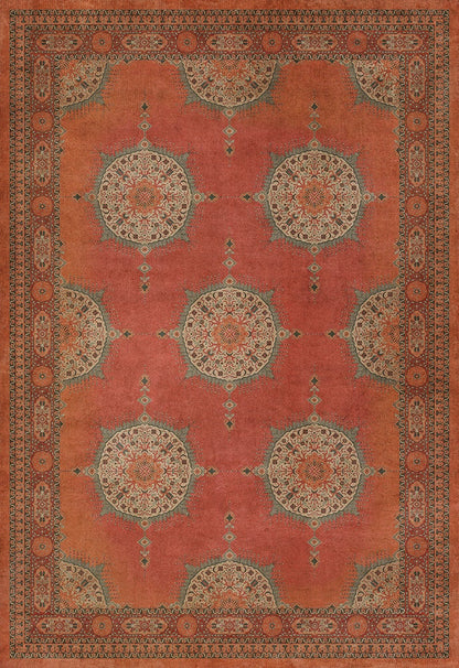 Vintage Vinyl Rug - Tabriz - Amesha