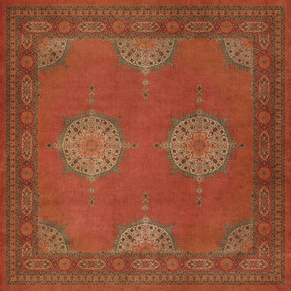 Vintage Vinyl Rug - Tabriz - Amesha