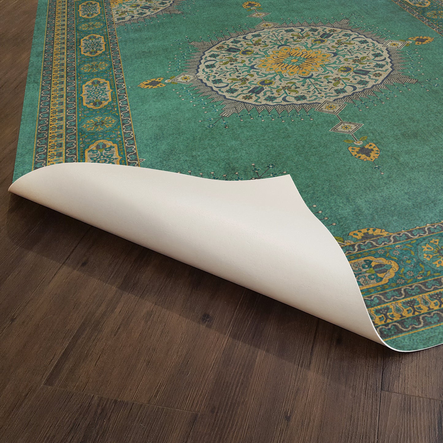 Vintage Vinyl Rug - Tabriz - Avesta