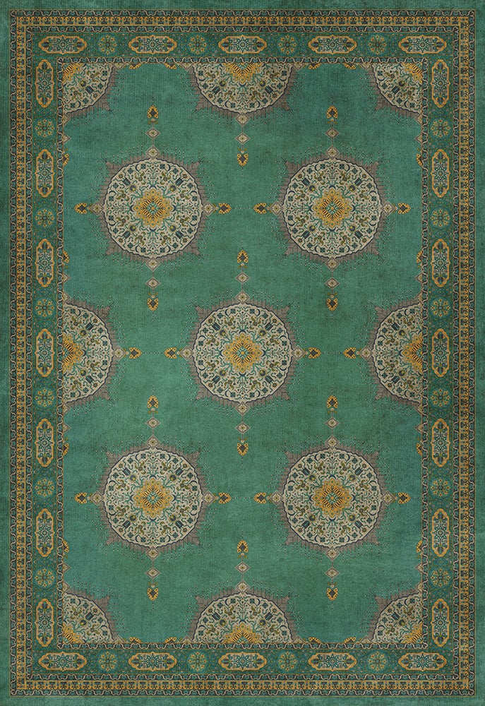 Vintage Vinyl Rug - Tabriz - Avesta