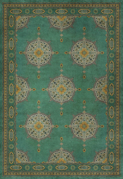 Vintage Vinyl Rug - Tabriz - Avesta