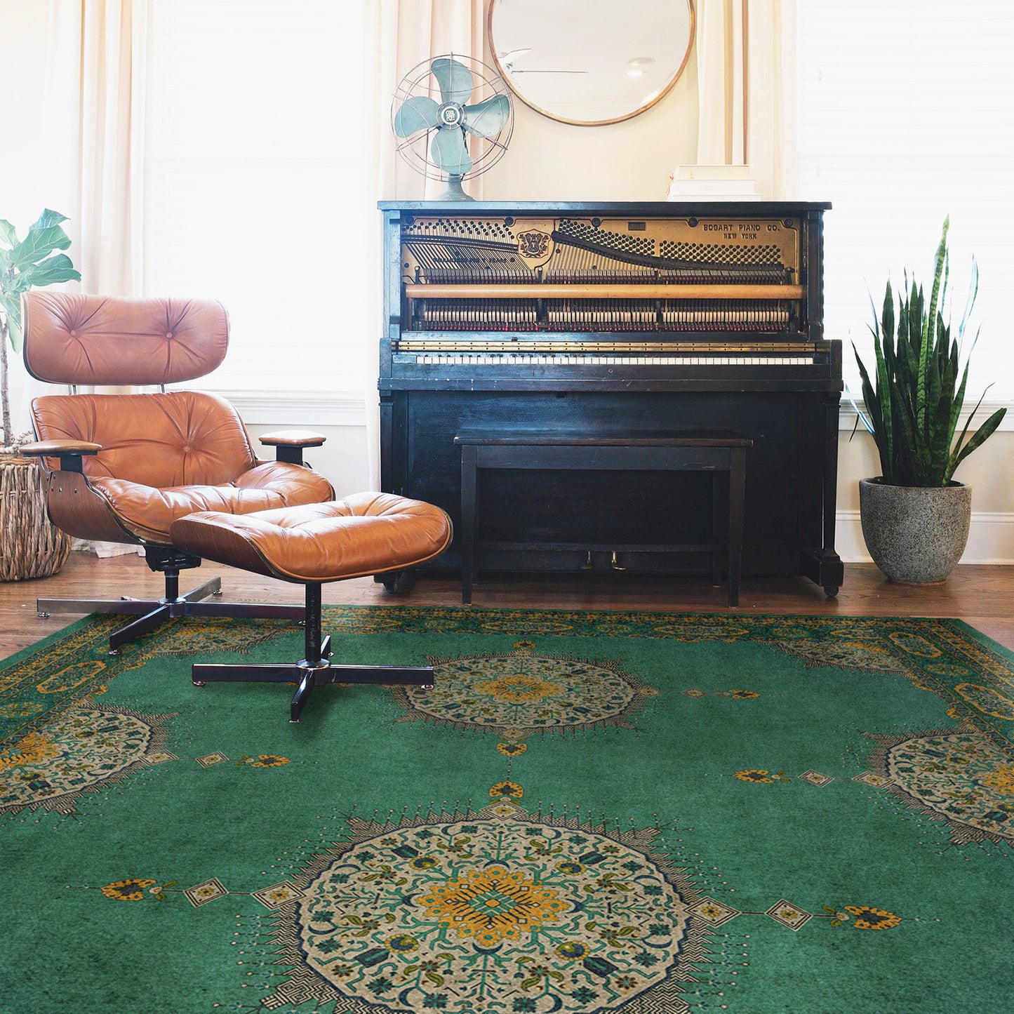 Vintage Vinyl Rug - Tabriz - Avesta