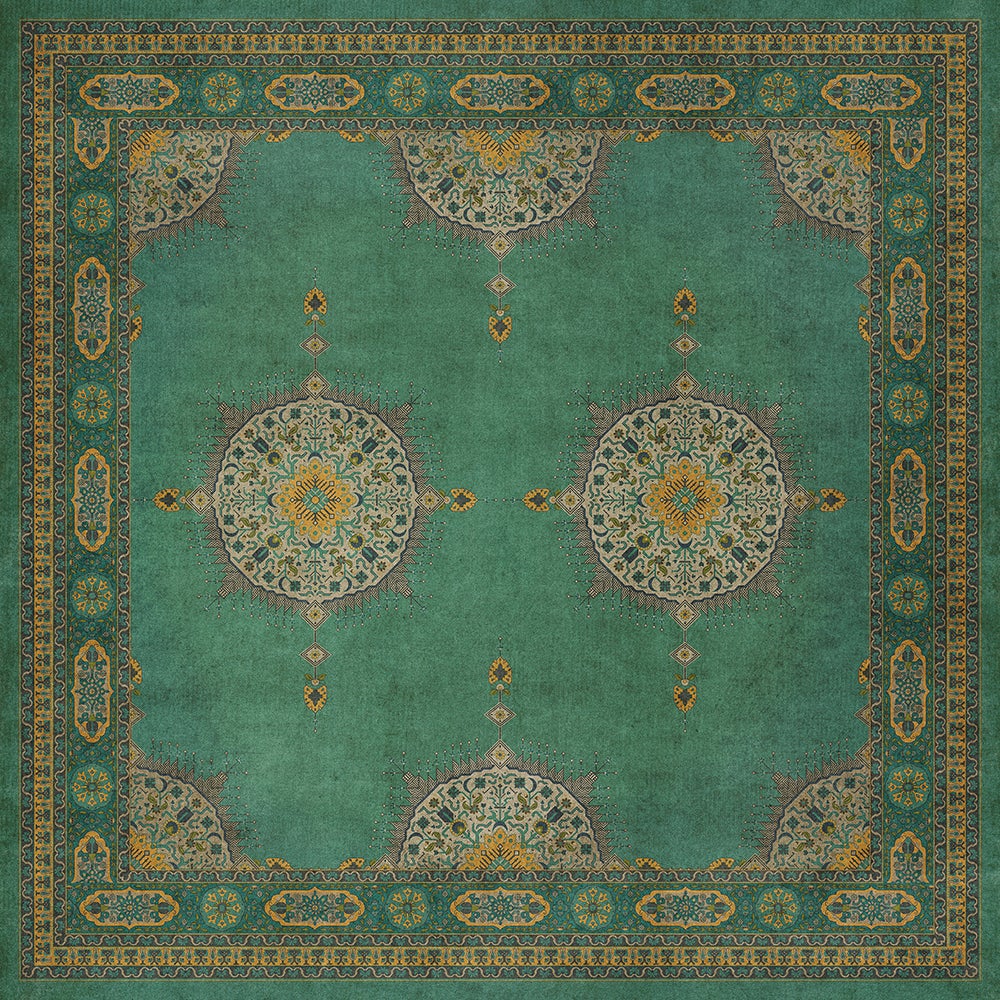 Vintage Vinyl Rug - Tabriz - Avesta