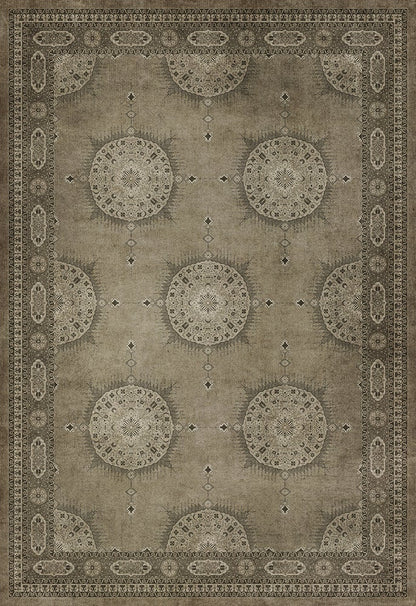 Vintage Vinyl Rug - Tabriz - Daeva