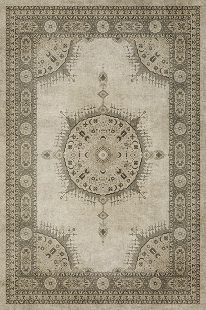 Vintage Vinyl Rug - Tabriz - Mithras