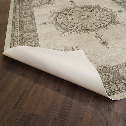 Vintage Vinyl Rug - Tabriz - Mithras