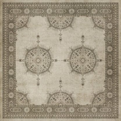 Vintage Vinyl Rug - Tabriz - Mithras