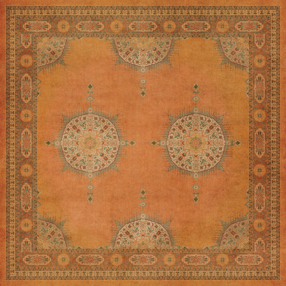 Vintage Vinyl Rug - Tabriz - Zurvan