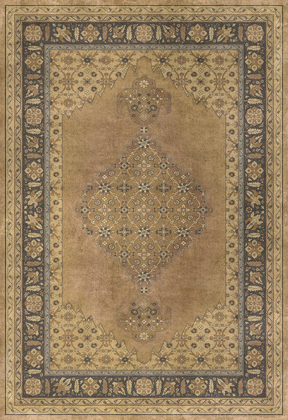 Vintage Vinyl Rug - Agra - Jahan