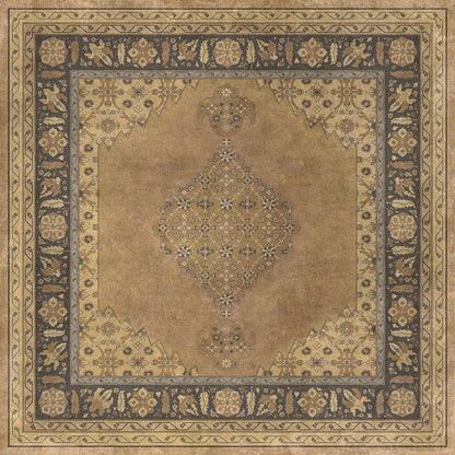 Vintage Vinyl Rug - Agra - Jahan