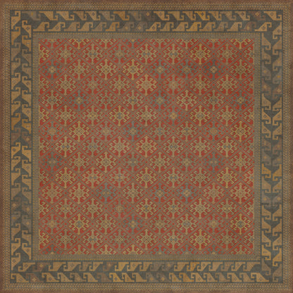 Vintage Vinyl Rug - Daghestan - Bazara Net