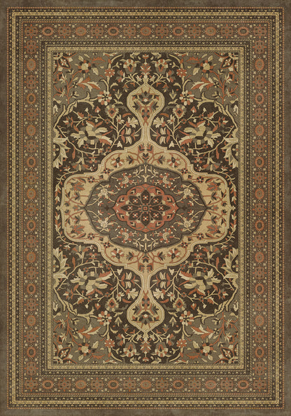Vintage Vinyl Rug - Farahan - Azar