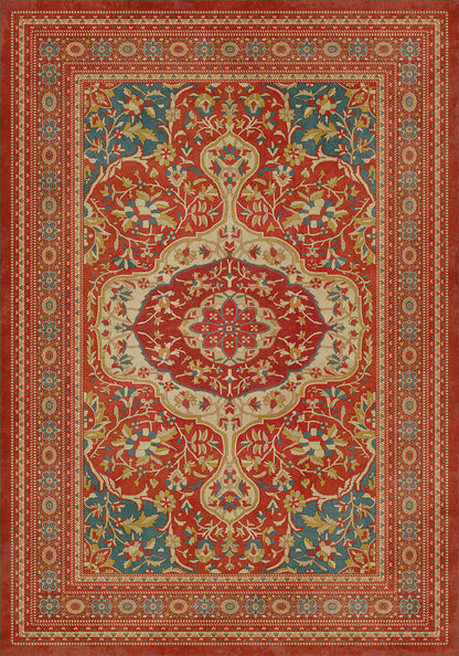 Vintage Vinyl Rug - Farahan - Firdaus
