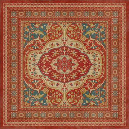 Vintage Vinyl Rug - Farahan - Firdaus