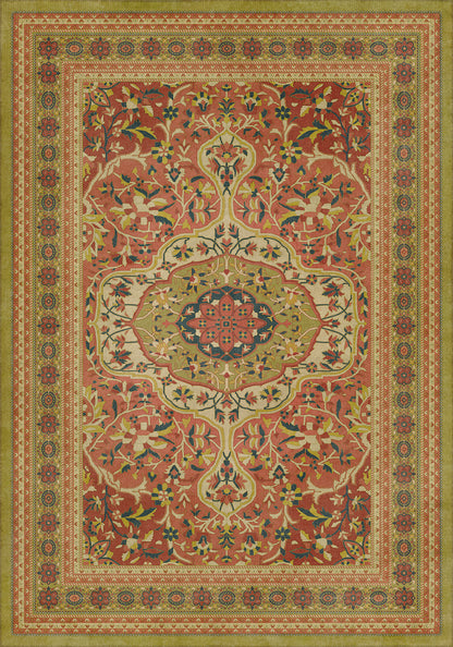 Vintage Vinyl Rug - Farahan - Mehr