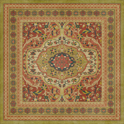Vintage Vinyl Rug - Farahan - Mehr