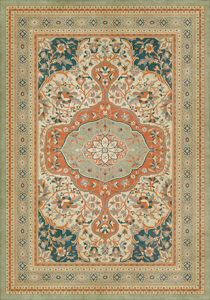 Vintage Vinyl Rug - Farahan - Roya