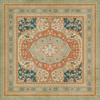 Vintage Vinyl Rug - Farahan - Roya
