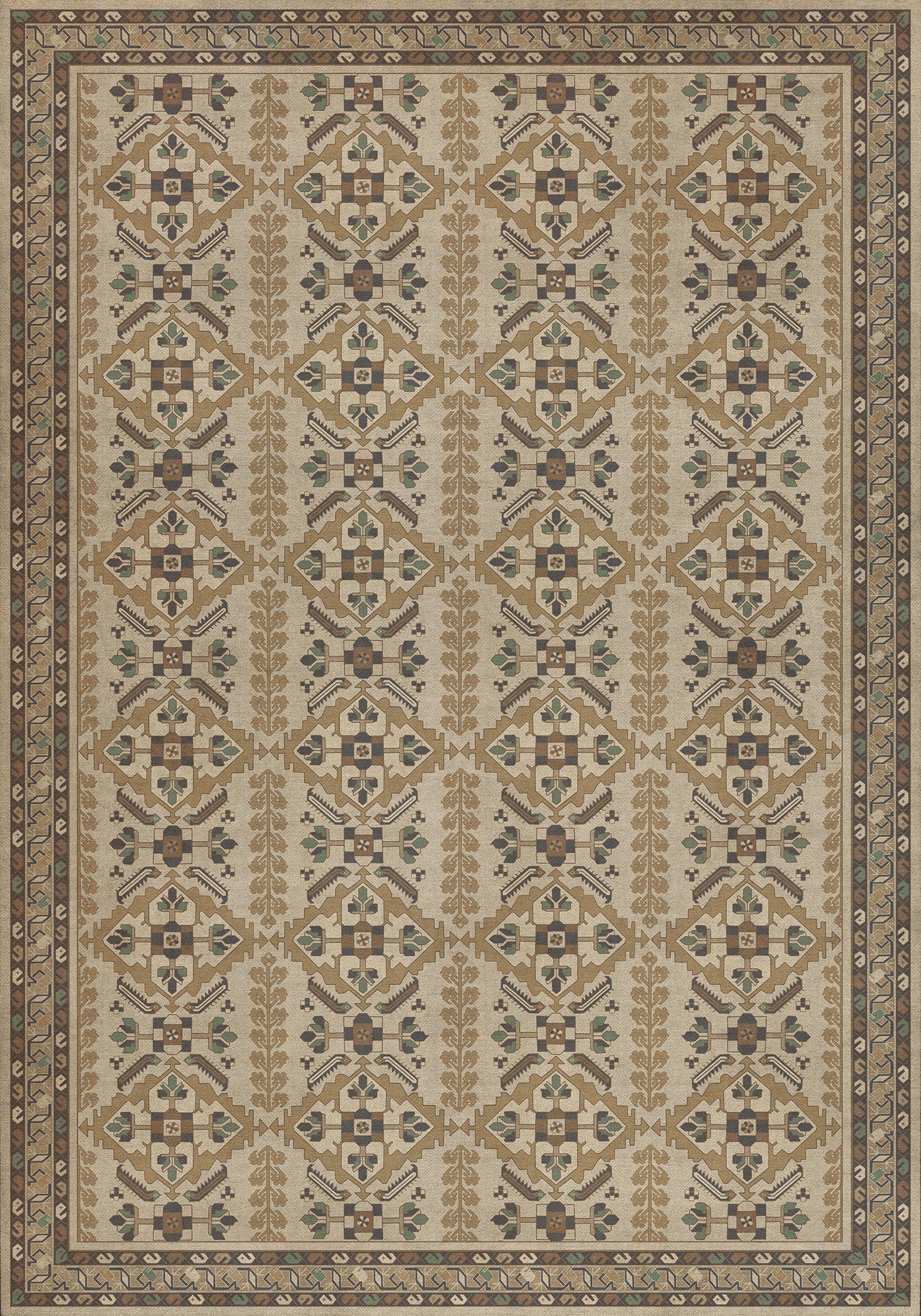 Vintage Vinyl Rug - Hamadan - Babayani