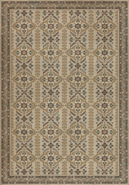 Vintage Vinyl Rug - Hamadan - Babayani