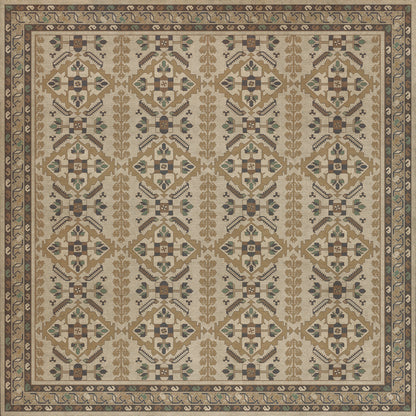 Vintage Vinyl Rug - Hamadan - Babayani