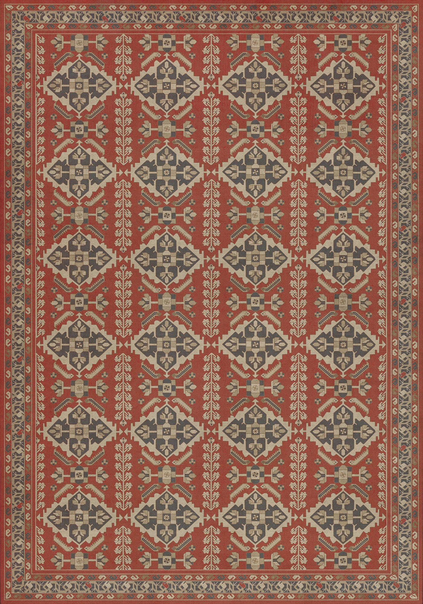 Vintage Vinyl Rug - Hamadan - Kismet