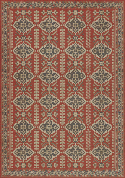 Vintage Vinyl Rug - Hamadan - Kismet