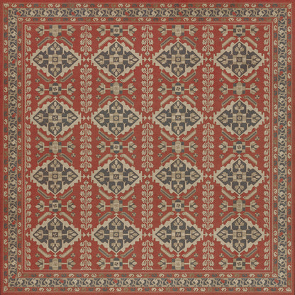 Vintage Vinyl Rug - Hamadan - Kismet