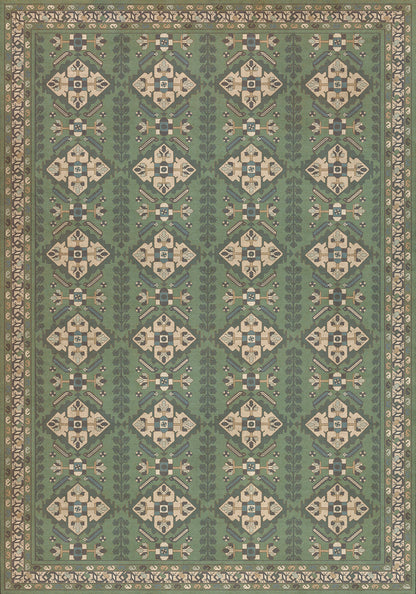 Vintage Vinyl Rug - Hamadan - Yakamoz