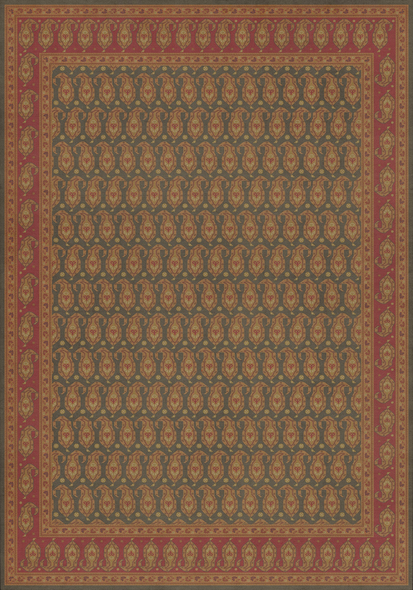 Vintage Vinyl Rug - Kintala - Lolo