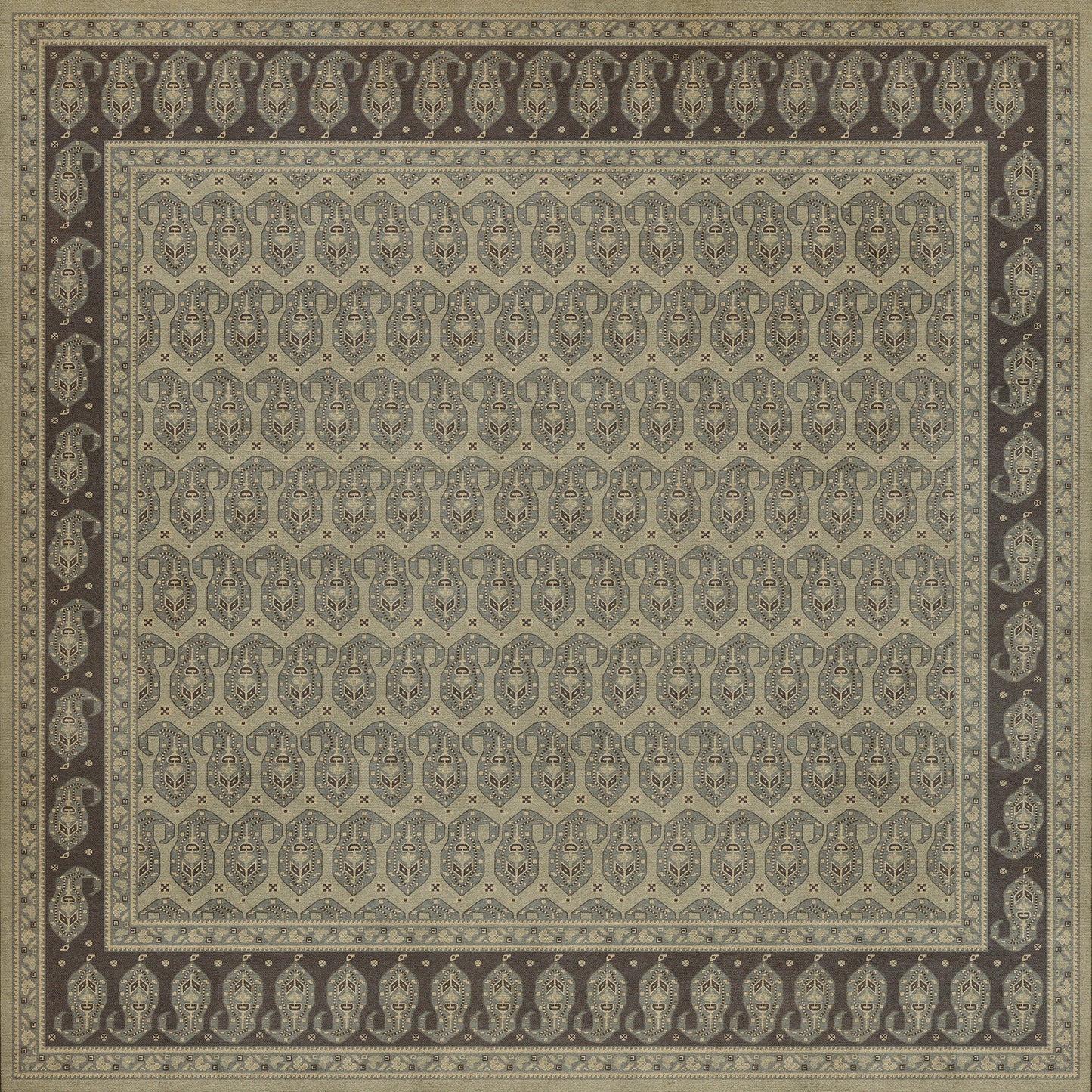 Vintage Vinyl Rug - Kintala - Nivasi
