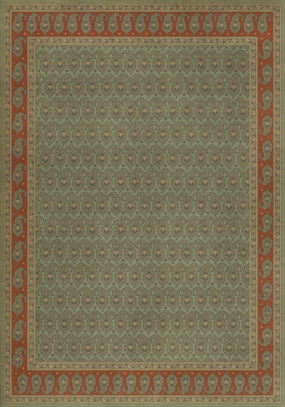 Vintage Vinyl Rug - Kintala - Nuri