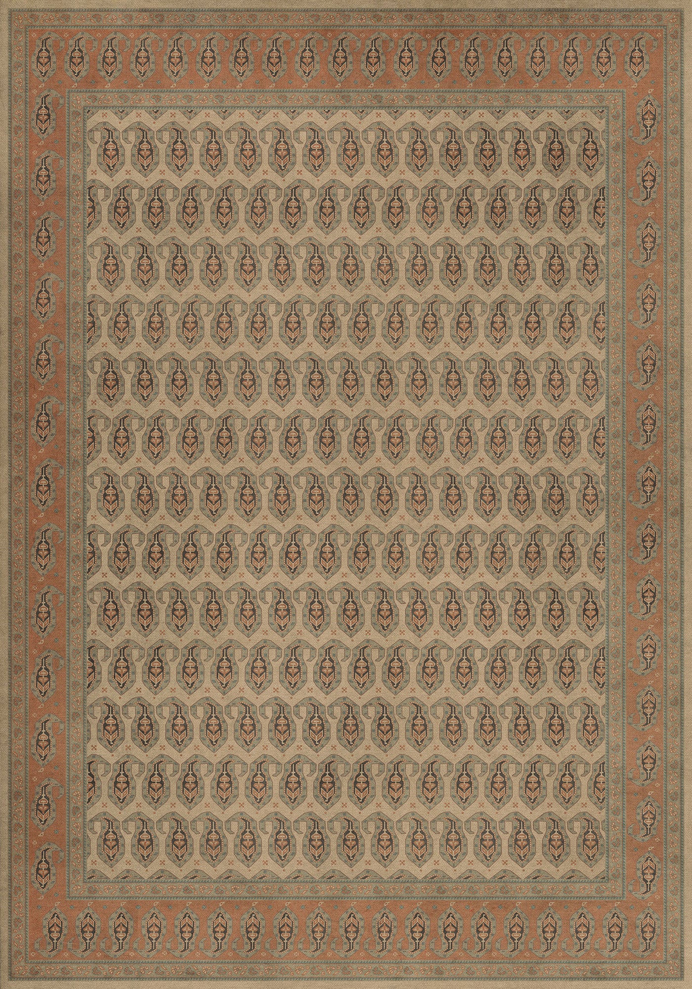 Vintage Vinyl Rug - Kintala - Rakli