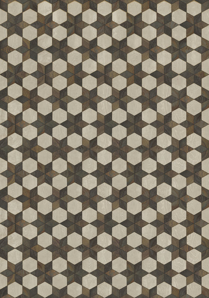 Vintage Vinyl Rug - Illuminated - Battlestar
