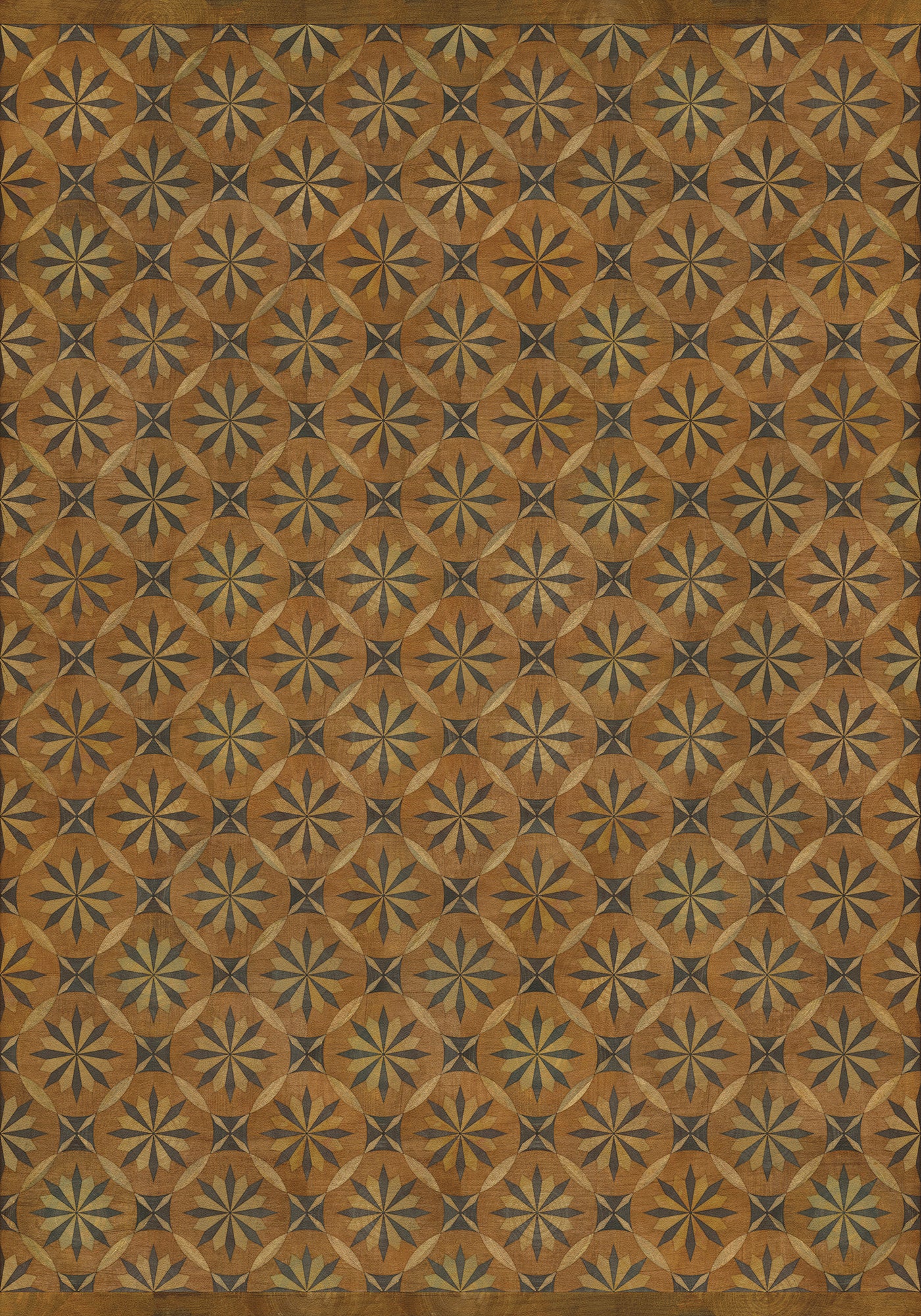 Vintage Vinyl Rug - Roycrofter - Art and Life
